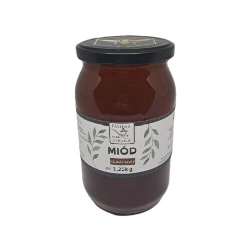 Miód spadziowy ze spadzi liściastej 1,25 kg