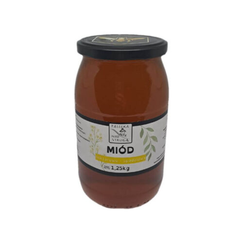 Miód nektarowo - spadziowy 1,25 kg