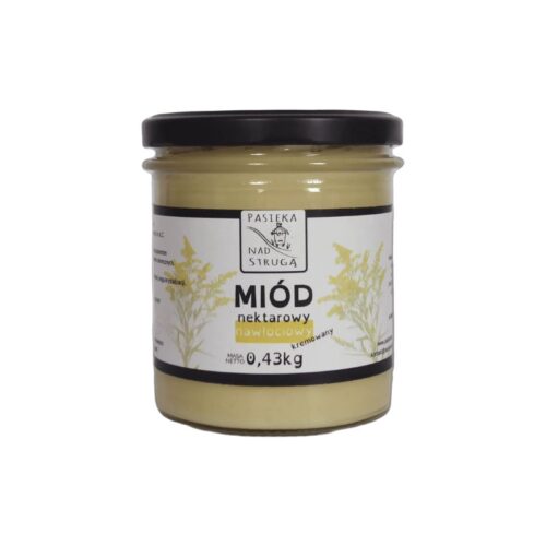 Miód nektarowy nawłociowy kremowany 430g